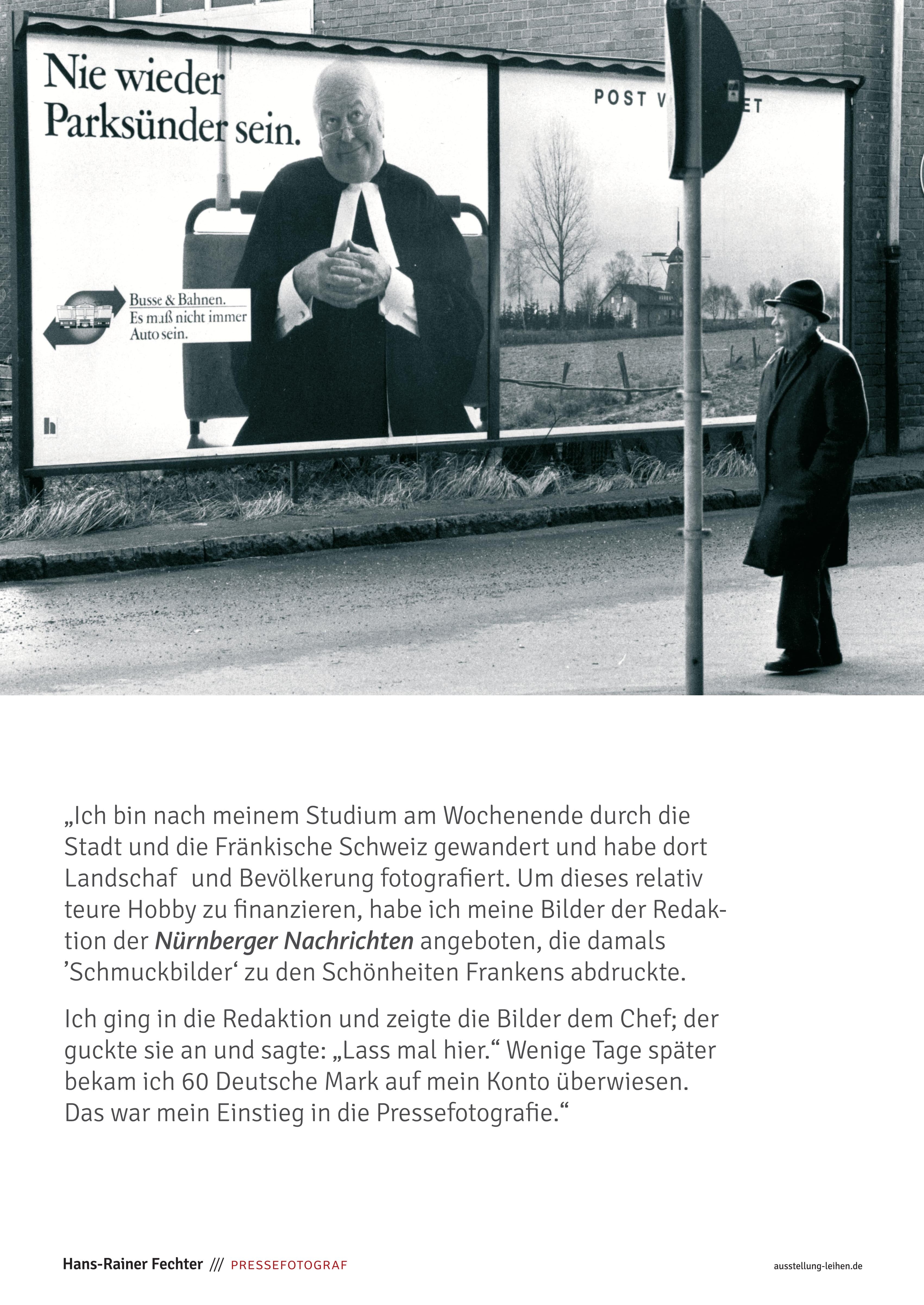 Hans-Rainer Fechter: Pressefotografie in Franken