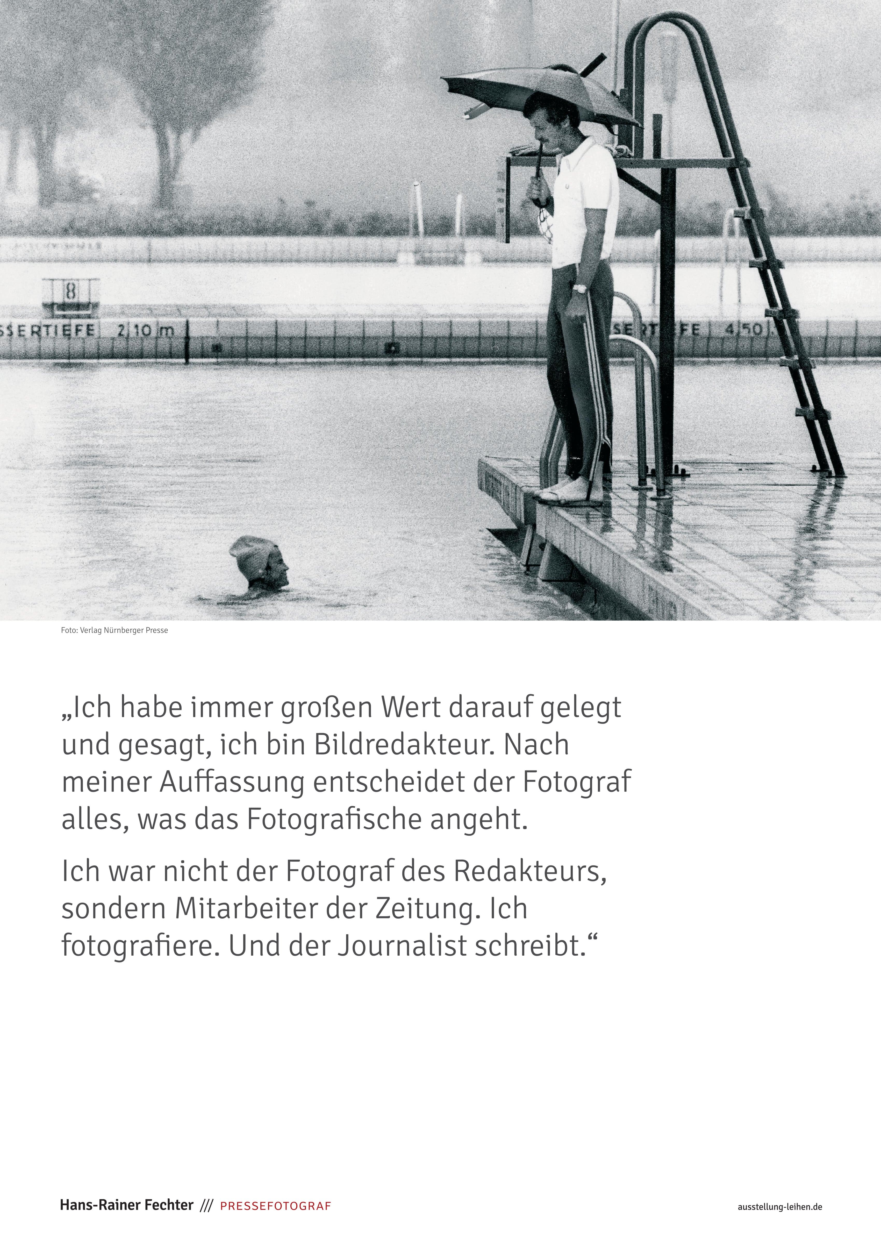Hans-Rainer Fechter: Pressefotografie in Franken