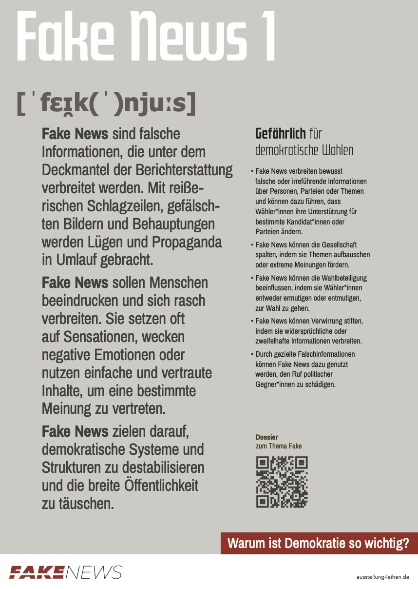 Fake News | Plakat 2