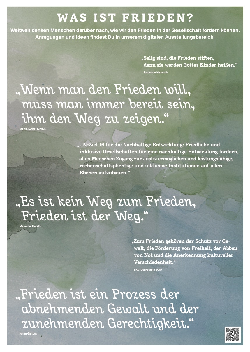 Frieden schaffen | Plakat 22