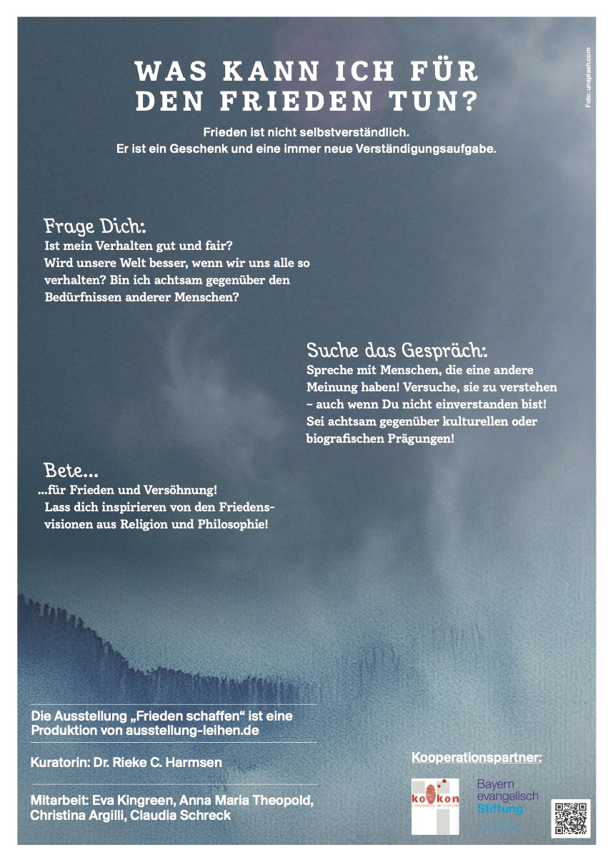 Frieden schaffen | Plakat 24
