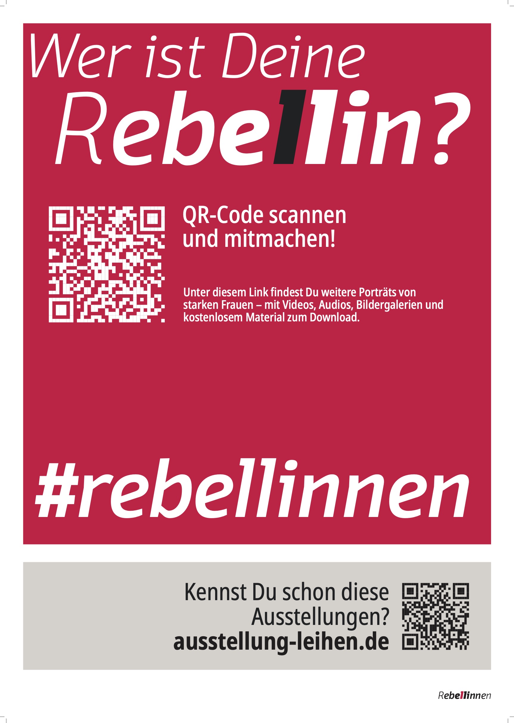 Rebellinnen | Plakat 2