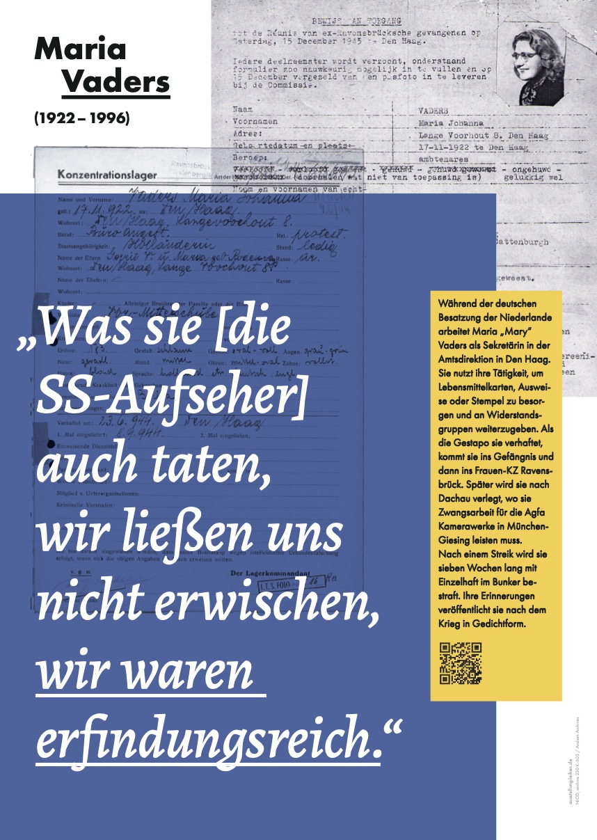Frauen im Widerstand | Plakat 19