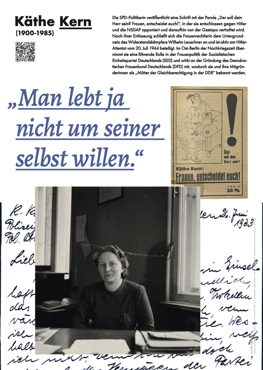 Frauen im Widerstand | Plakat 20