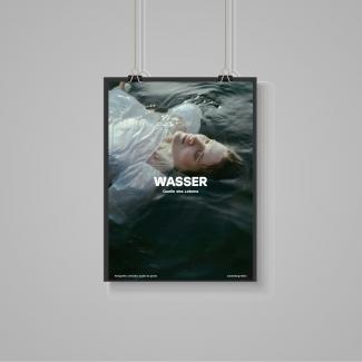 Titelplakat Ausstellung Wasser