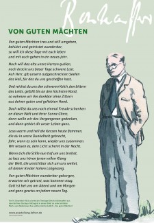 Plakat Dietrich Bonhoeffer 