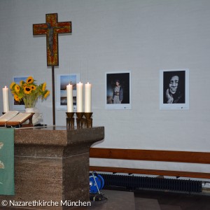 Flucht-Ausstellung in der Nazarethkirche München