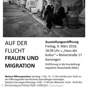 Flucht-Ausstellung in der Verbandsgemeinde Sprendlingen-Gensingen