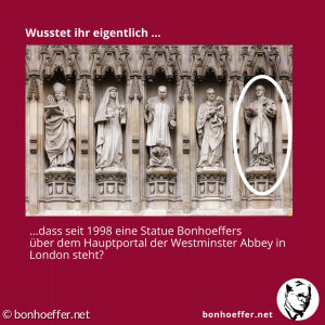 Bonhoeffer Westminster
